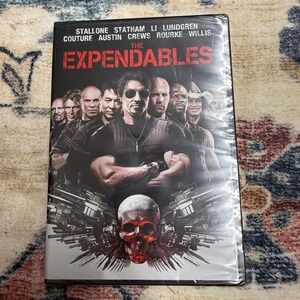 The Expendables DVD Action Movie Stallone Statham Li Lundgren Willis‎